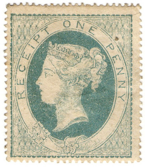 (01) 1d Light Blue (1853)