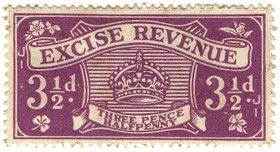 (52) 3½d Mauve (1934)