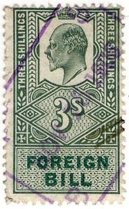 (126) 3/- Green & Green (1902)