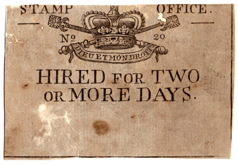 (74) Exemption Ticket (1780)