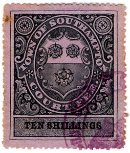 (17) Black on Mauve (1878)