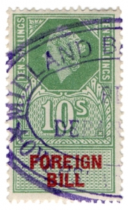 (227) 10/- Green & Red (1959)