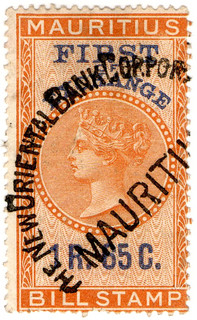 (29) 1R 65c Brown & Blue (1878)