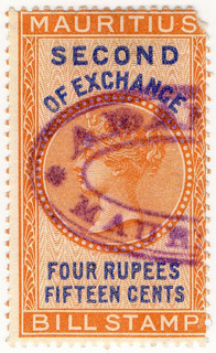 (46) 4R 15c Brown & Blue (1880)