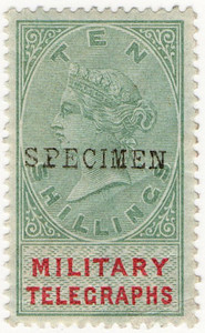 (07) 10/- Green & Red (1884)