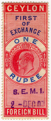 (81) 1R Red & Blue (1905)