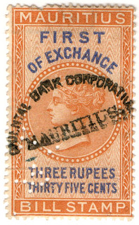 (45) 3R 35c Brown & Blue (1880)