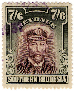 (02) 7/6d Green & Purple (1924)