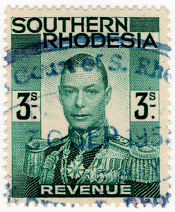 (18) 3/- Blue-Green (1937)