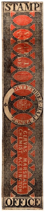 (42) 1½d Black & Red (1823)