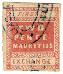 (02) 2d Red (1869)