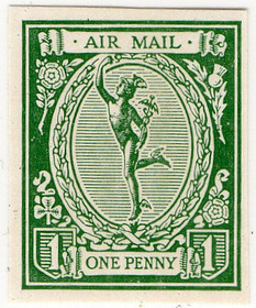1d Green - proof (1923)