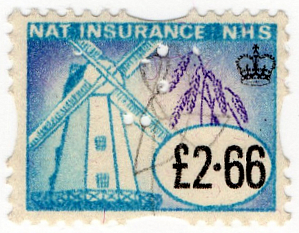 (735) £2.66 Violet & Blue (1976)