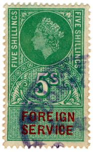 (24) 5/- Green & Brown (1959)
