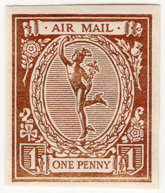 1d Metallic Gold - proof (1923)