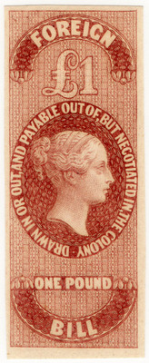 (13a) £1 Purple-Brown (1862)